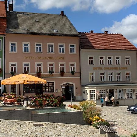 Hotel Goldner Loewe Stolpen Kültér fotó